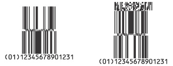 GS1 DataBar[RSS]バーコード GS1 DataBar Stacked Omnidirectional[RSS-14 Stacked Omnidirectional]